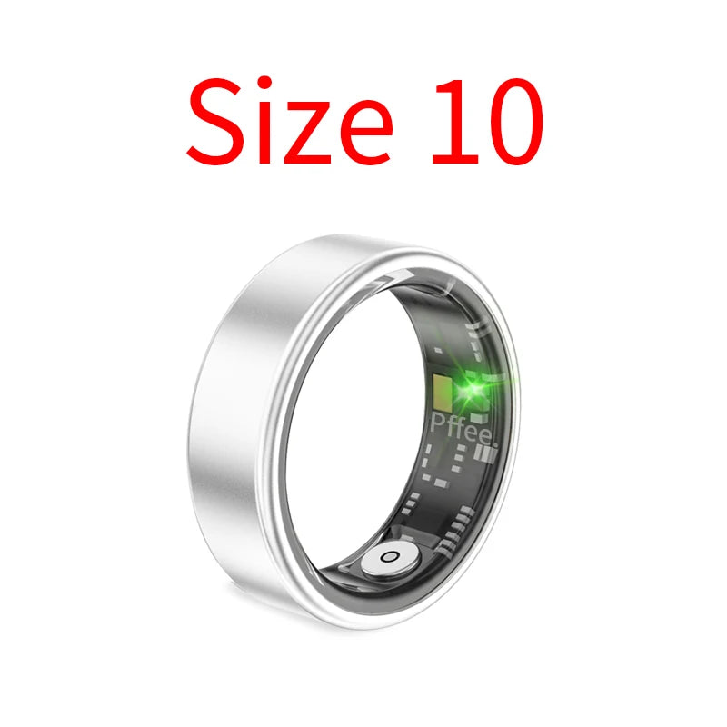Pffee Lord Of The Rings For Women Man Luxury Jewelry Smart Ring Sport Gadgets Men Health Tracker Heart Rate Blood Oxygen Monitor