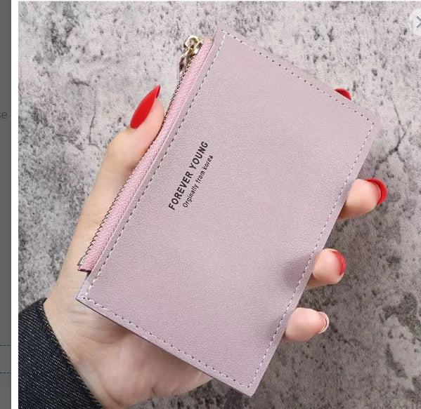 Mini Business Portfolio of Men, Credit Card Design Pu, Girl, Lady, Name Women's Bag