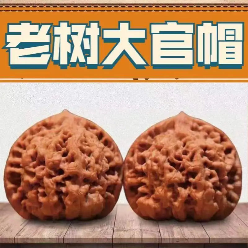 Palm Massage Chinese Walnuts A Pair Of Natural Wenwan Walnut Handball Health Care Grip Ball  Elderly Gift Massage Gadget