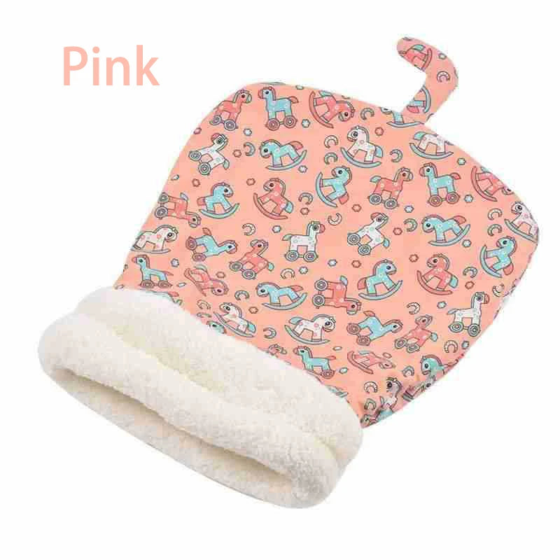 Cat Sleeping Bag Soft Cuddly Fluffy Feel Thickened Pet Pocket Type Quilt Bed Kitten Puppy Soft Comfortable Nest Pet Supplies