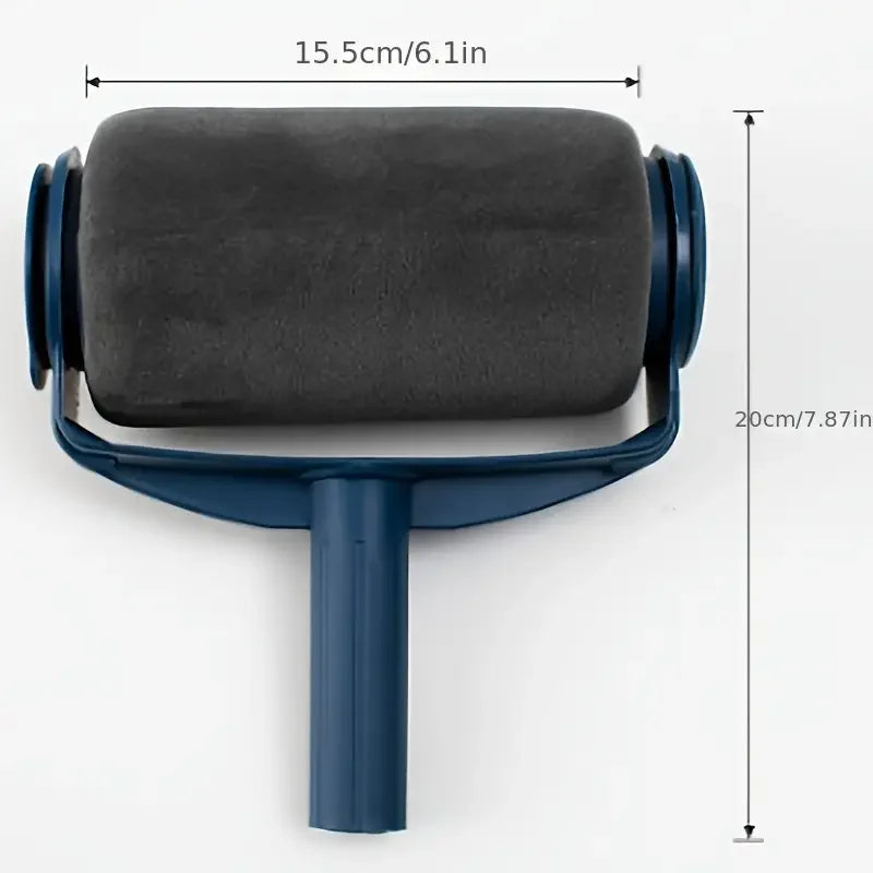 Seamless Roller Wall Brush With Extension Rod Self-priming Roller Brush Latex Paint Telescopic Rod Brush Paint Roller Brush