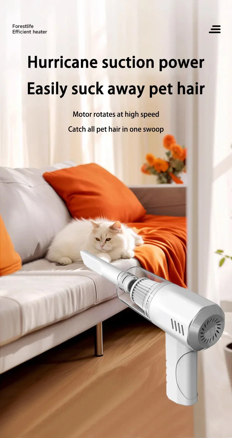 Xiaomi Youpin Portable Car Vacuum Cleaner Multifunction USB Charging Handheld Wireless Vacuum Cleaner Powerful Suction For Home
