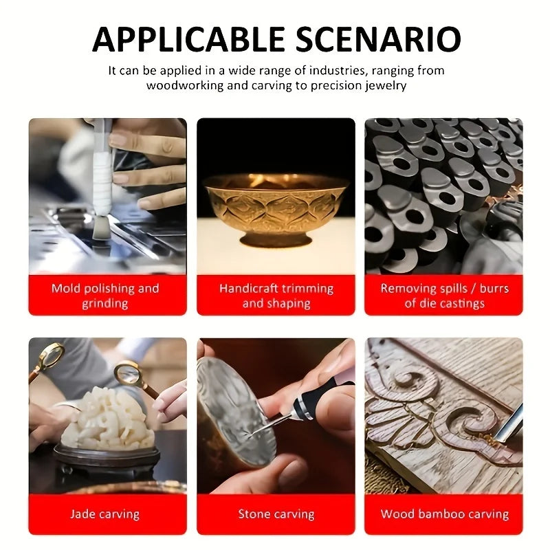 USB Cordless Rotary Tool Kit Woodworking Engraving Pen DIY For Jewelry Metal Glass Mini Wireless Drill