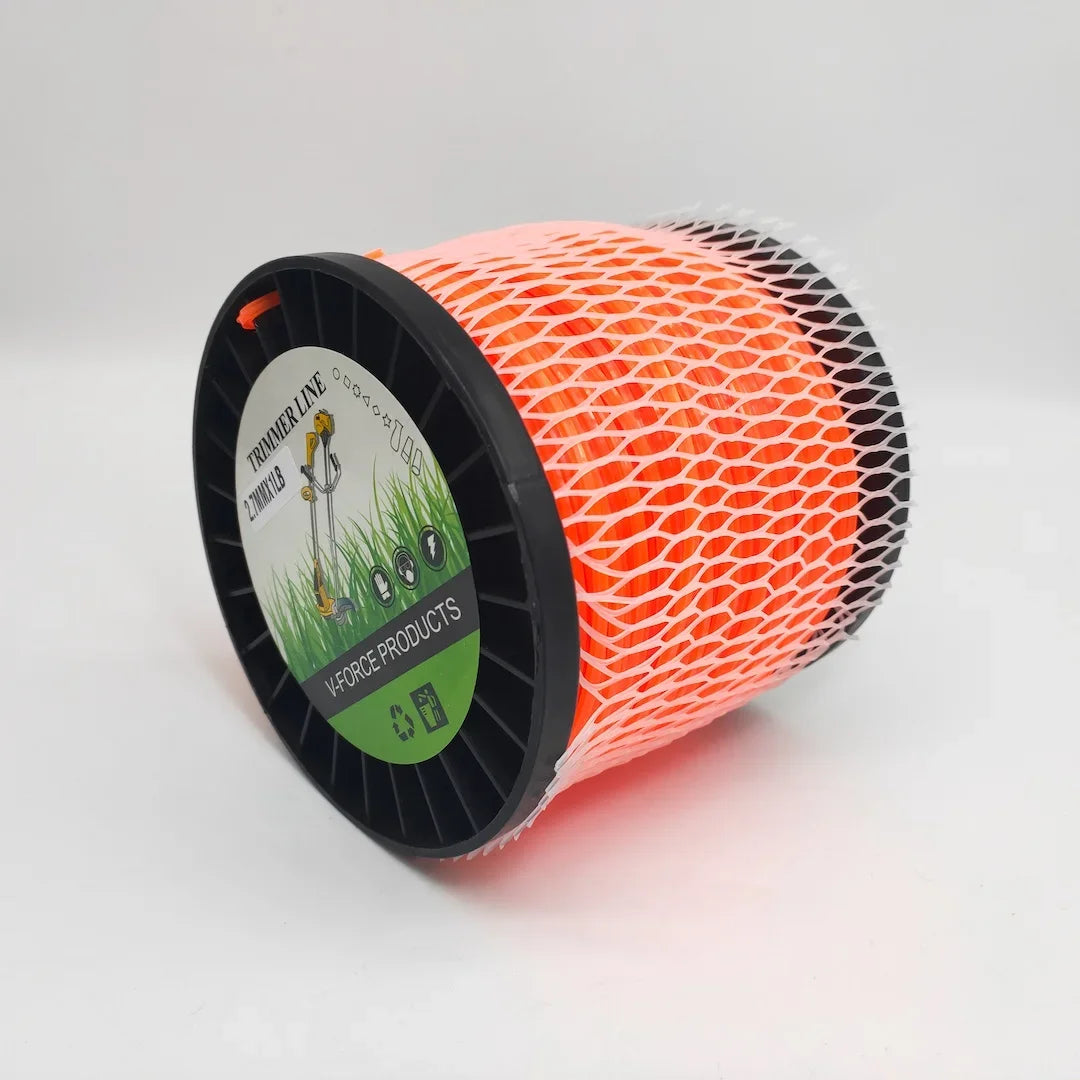 2.7mmx100m Brush Cutter Sharp Rope Grass Mower Pentagram Nylon Mowing Trimmer Line Trimmer Head String Grass Trimmer Roll Line