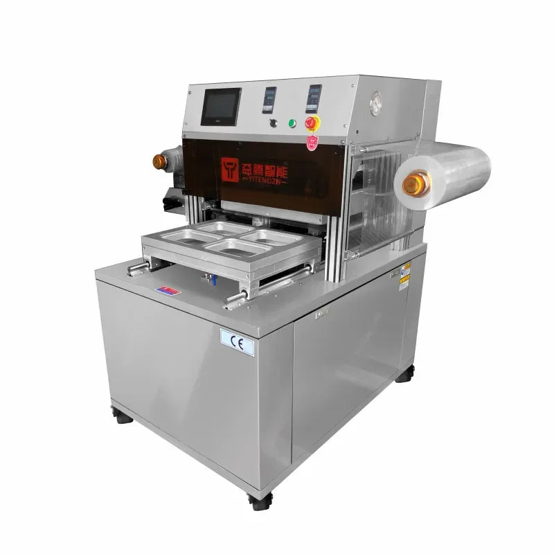 Hygine  Vacuum Plastic Skin Pack Machine Tray Sealer Packaging Machine for Food Seafood