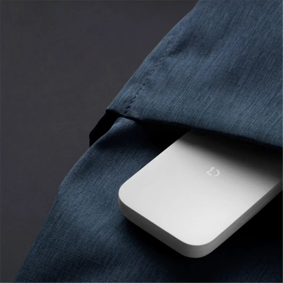 XIAOMI Mijia nail clipper five-piece set white high-quality stainless steel magnetic absorption simple five-piece set portable