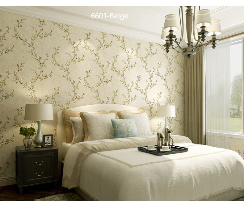 Floral Wallpaper Self-adhesive Warm Girl Bedroom 3d Thickening Wall Decoration Stickers Living Room Restaurant Sofa Background
