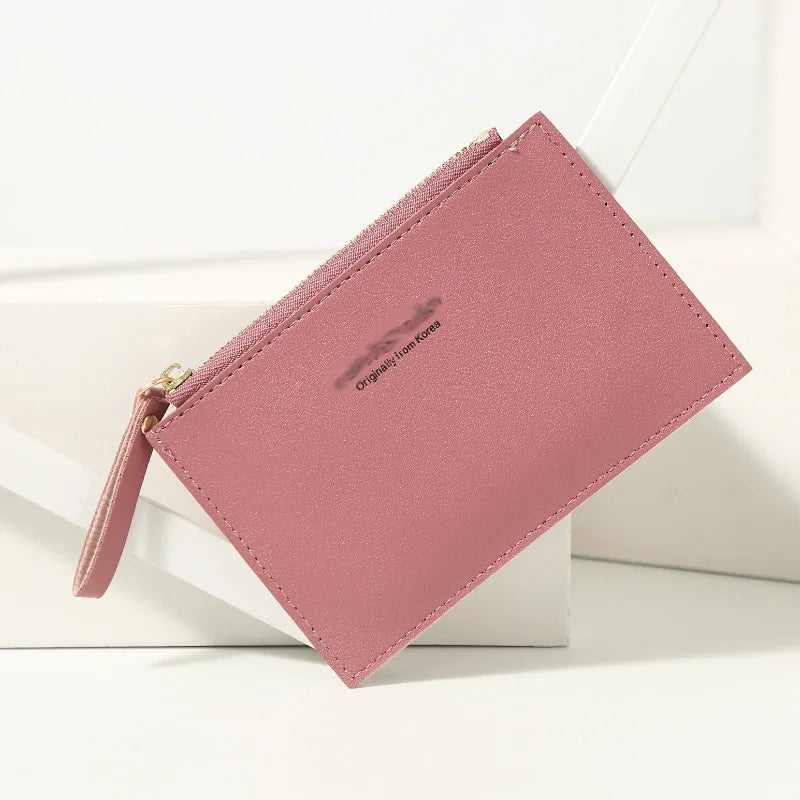 Mini Business Portfolio of Men, Credit Card Design Pu, Girl, Lady, Name Women's Bag