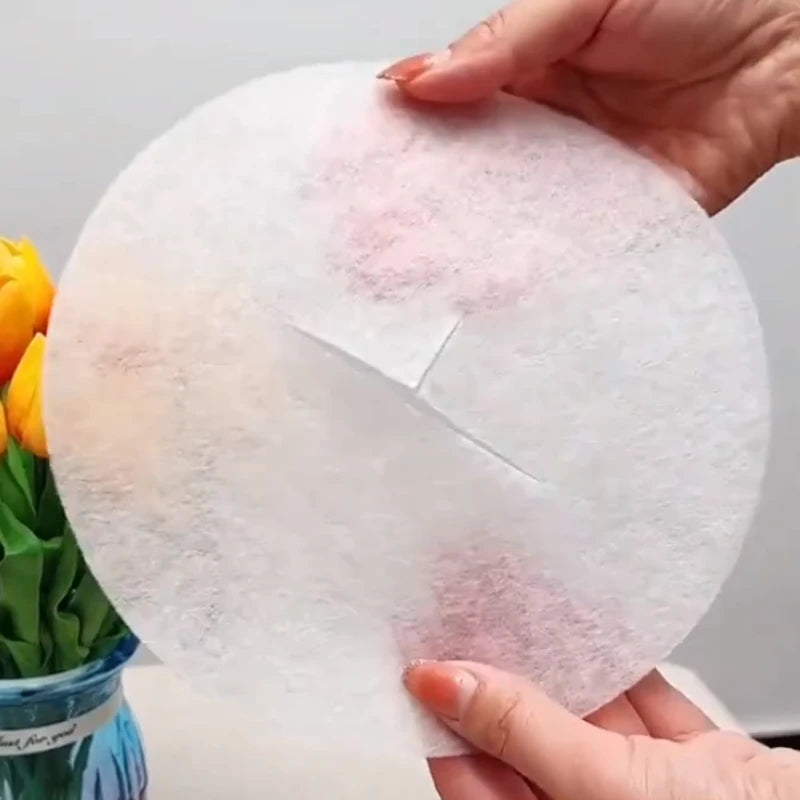12/24/60pcs Disposable Soup Oil Absorbing Paper Food Soup Blotting Oil Health Filter Paper Food Grade Kitchen Gadgets Accessorie