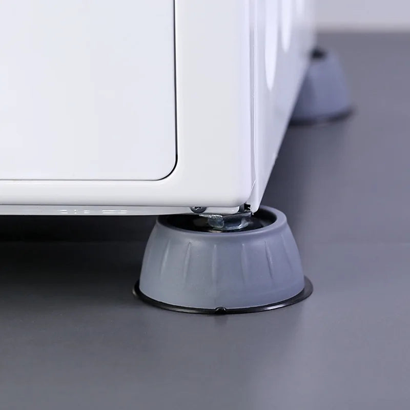Anti Vibration Feet Pads Rubber Mat Slipstop Silent Universal Washing Machine Refrigerator Furniture Fixed Raiser Dampers Stand