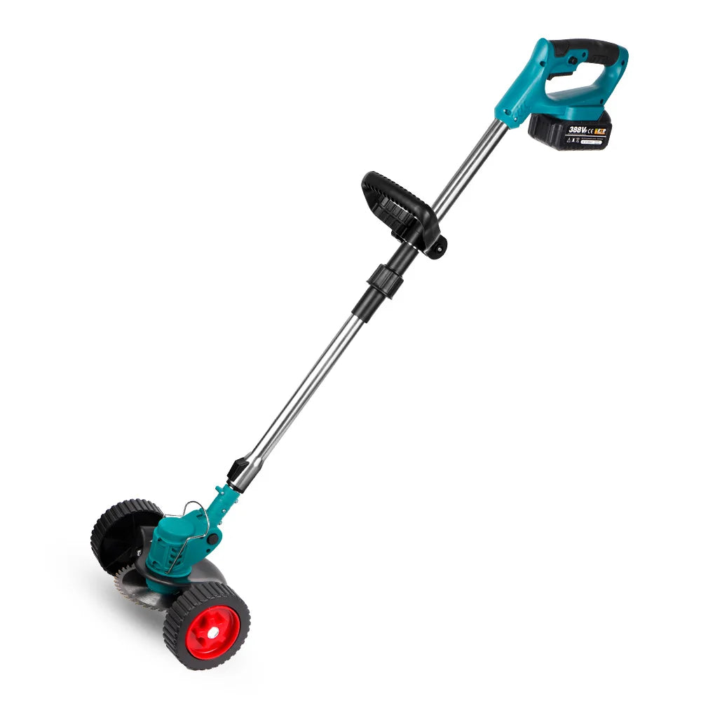 Cordless Electric Lawn Mower Foldable Adjustable Trimmer Efficient Garden Pruning Cutting Power Tools For Makita 18V Battery