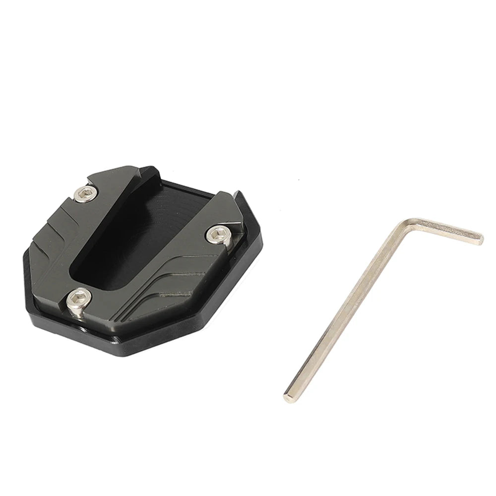 Motorcycle Bikes Kickstand Extender Foot Side Stand Extension Foot Pad Support Plate Motorcycle Accessories