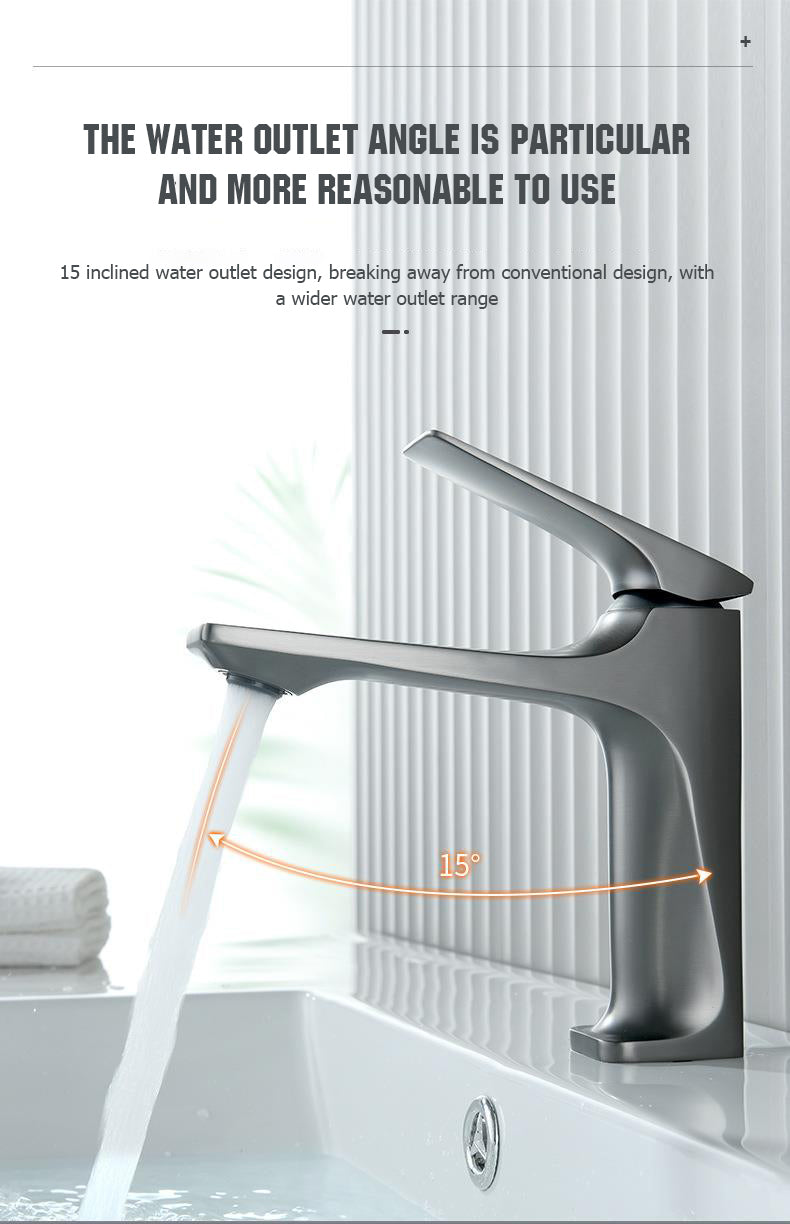 NEW High-end Bathroom Faucet Hot and Cold Sink Brass core Faucet Anti Splash Washbasin in The Bathroom Bathroom Sink Tapware Tap