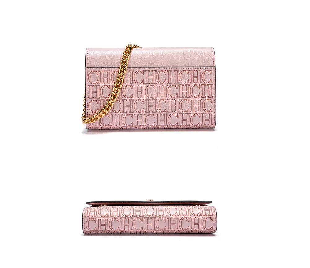 CH Ladies Chain Bag Multicolor Retro Simple Multifunctional Elegant Exquisite Chain Shoulder Strap Design Ladies Shoulder Bag