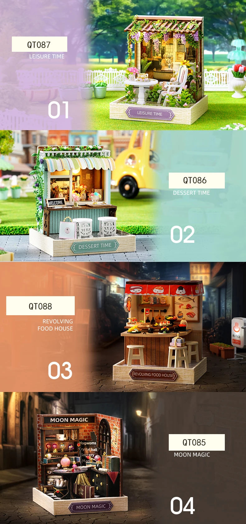 Mini Miniature Doll House DIY Small House Kit With Furniture Cover Making Room Toys Home Bedroom Decorations  Wooden DollHouse