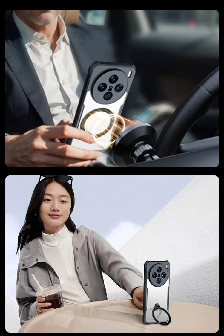 Xundd 360° Rotatable Stand Case For Nubia Red Magic 10 Pro 10 Pro Plus Camera protectoin Airbag Shockproof Shell Magnetic Cover