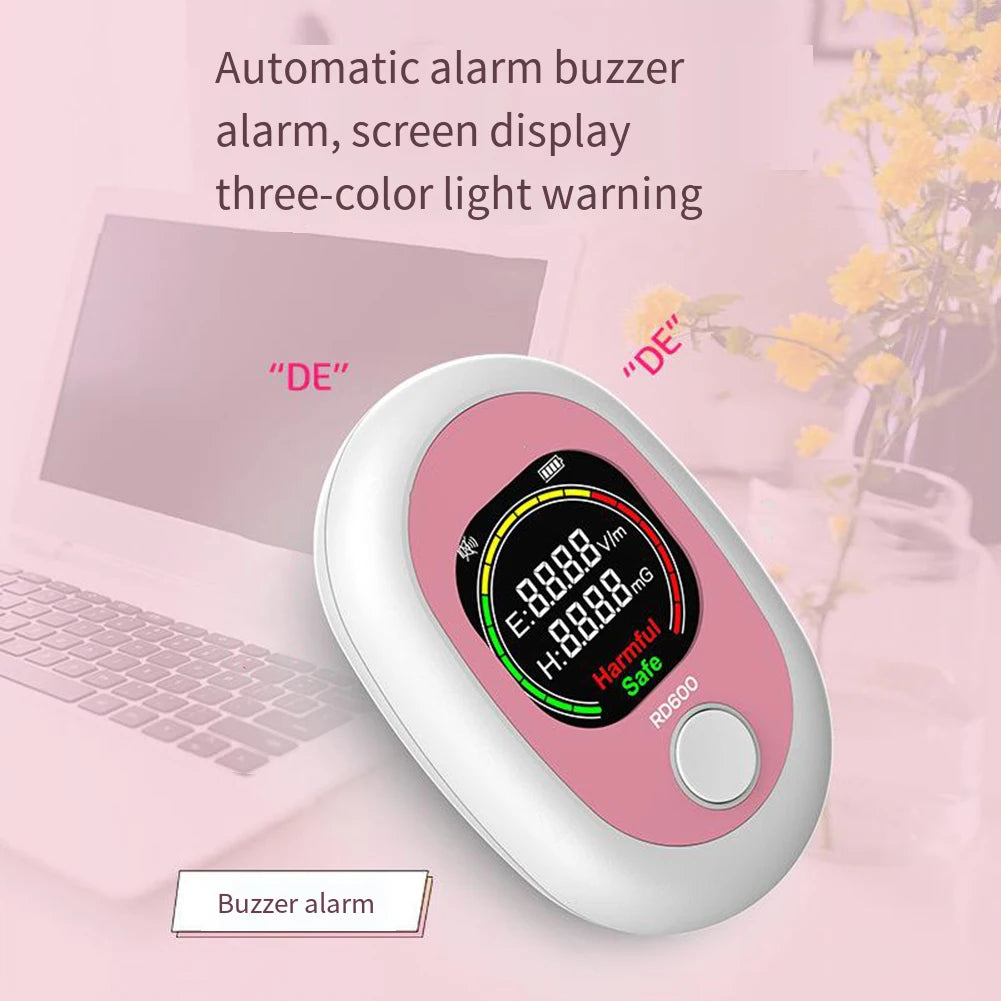 Sleek Design RD600 Electromagnetic Field Meter An Essential Gadget for Health Conscious Consumers Monitoring Radiation Levels