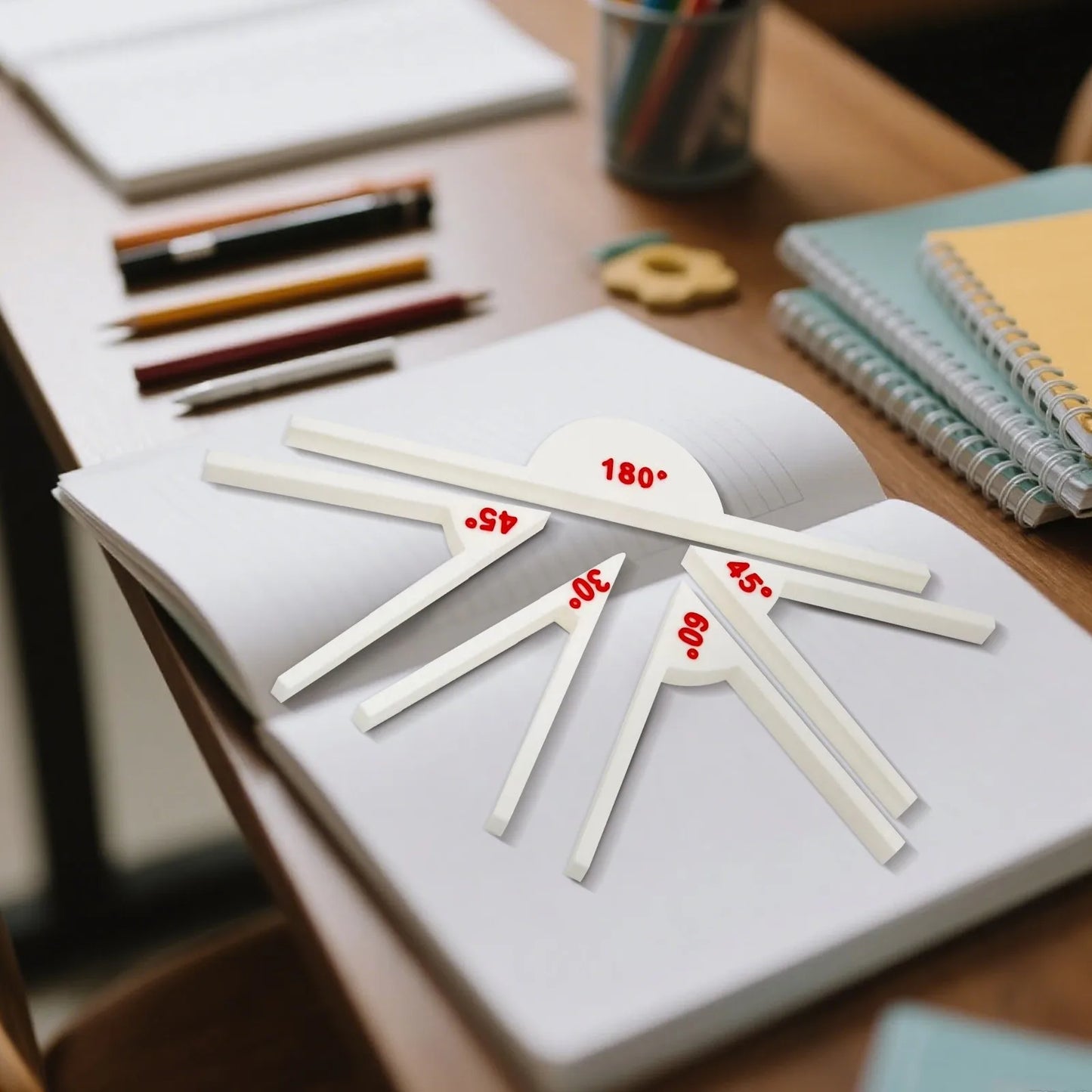 1 Set Teaching Tools, Math Supplies, Angle Tools, Geometric Angle Display Tools, Math Teaching Aids, Learning Tools