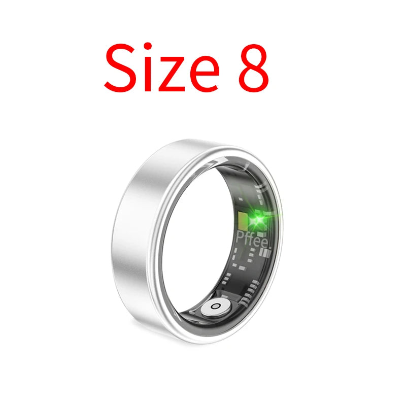 Pffee Lord Of The Rings For Women Man Luxury Jewelry Smart Ring Sport Gadgets Men Health Tracker Heart Rate Blood Oxygen Monitor