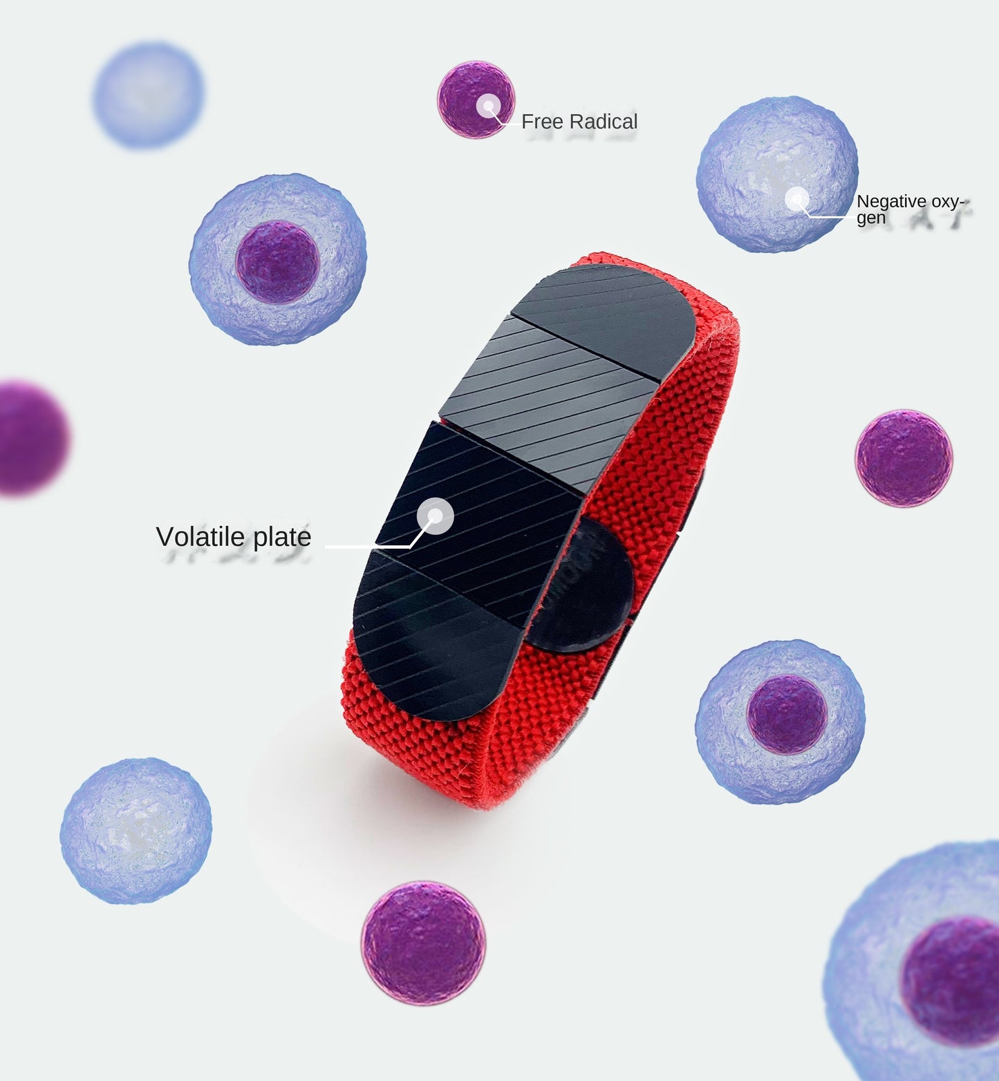 Free Shipping Oxygen Release Ring Shrink Pores Firm and Bright Lock Water Fading Wrinkle Smooth Elasticity Weaken Acne