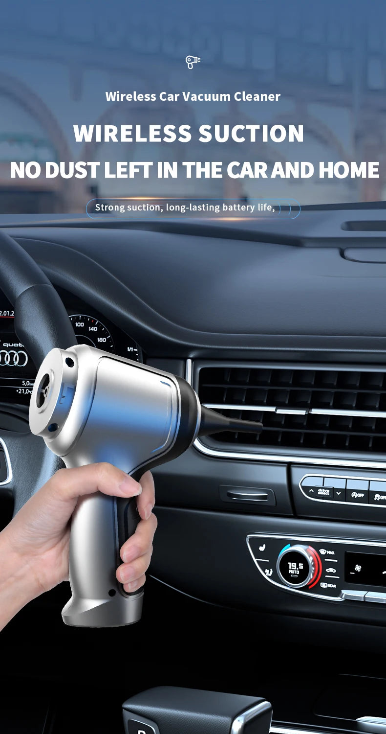 Vacuum Cleaner For Car Wireless Portable Vacuum Cleaner Cleaning Machine Car Accsesories Home Appliance Electric Devices For Car
