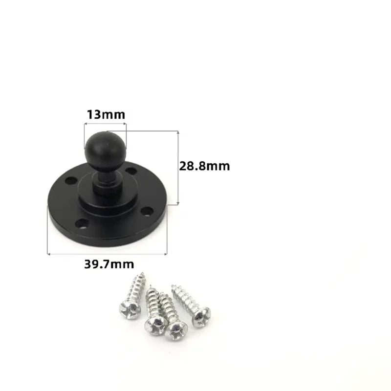 Glue Sticker 13mm 15mm 17mm Ball Head For Magnetic Car Phone Holder GPS Support Stand Mount Hook 360 Rotation Bracket Base