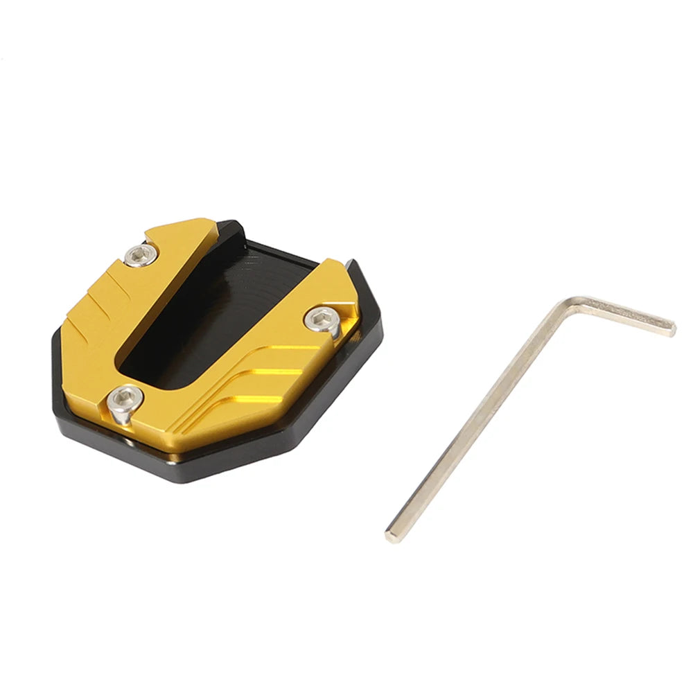 Motorcycle Bikes Kickstand Extender Foot Side Stand Extension Foot Pad Support Plate Motorcycle Accessories