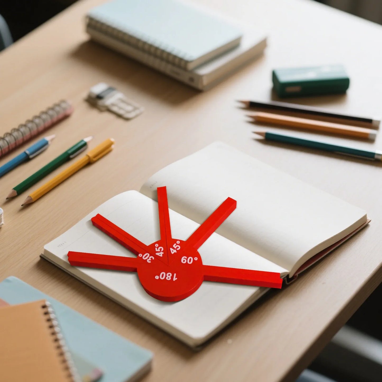 1 Set Teaching Tools, Math Supplies, Angle Tools, Geometric Angle Display Tools, Math Teaching Aids, Learning Tools