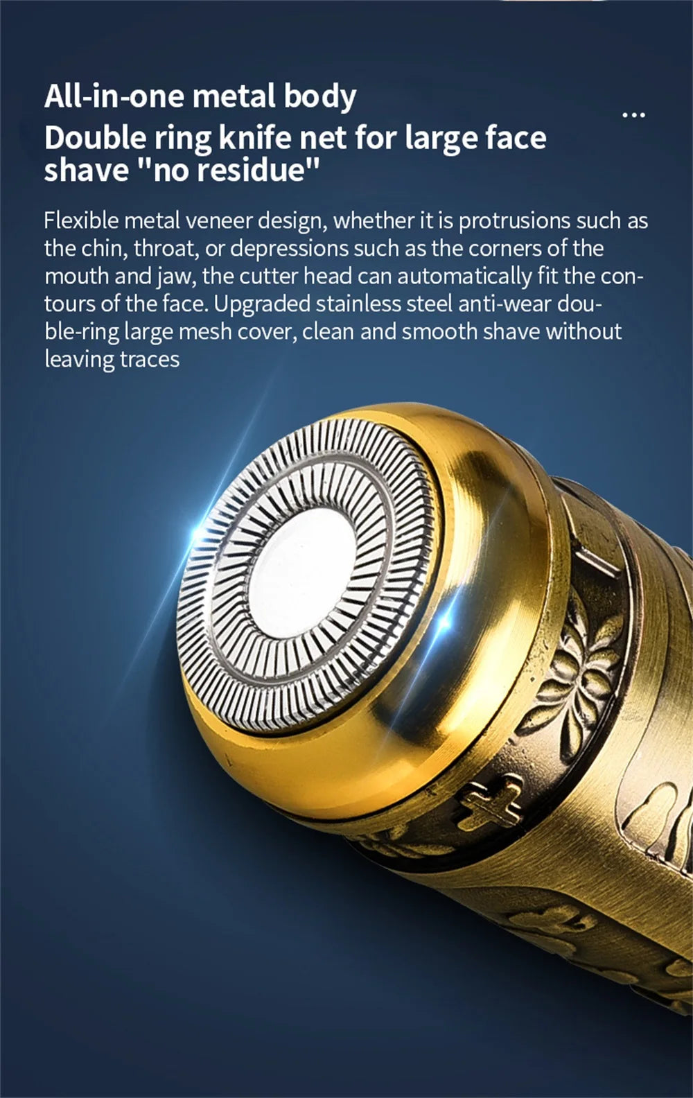 Electric Shaver Beard Men Portable Waterproofshavers Irritation-Free Shave Hair Trimer Home Appliances Travel Shaving Machine