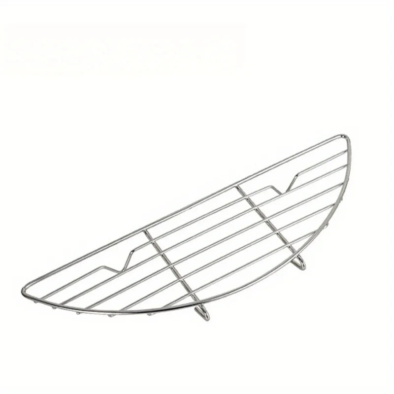 1pc, Outdoor Grill Stainless Steel Barbecue Grill Anti-deformation Steamer Anti-Scalding Barbecue Accessories