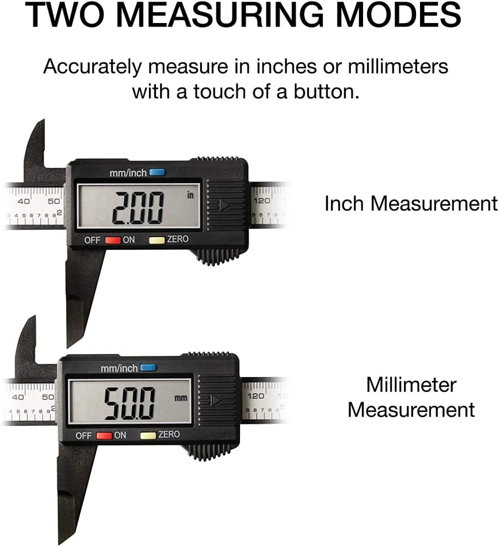 150mm Digital Caliper 6 Inch Electronic Vernier Caliper Measuring Tool Calliper Micrometer Digital Ruler