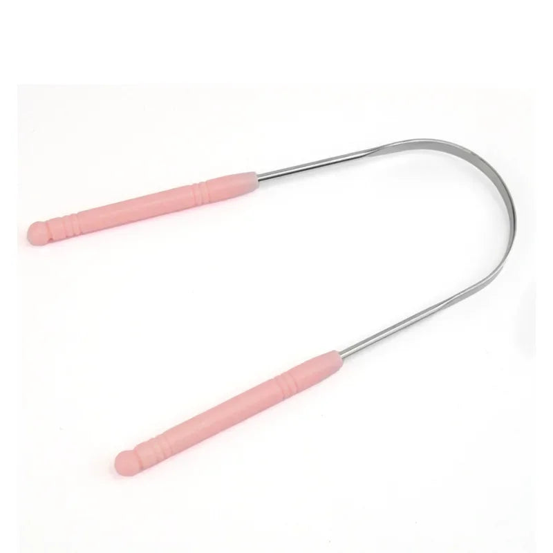 New Stainless Steel Tongue Scraper Oral Tongue Cleaner Brush Tongue Toothbrush Oral Hygiene High Quality Tounge Scraper