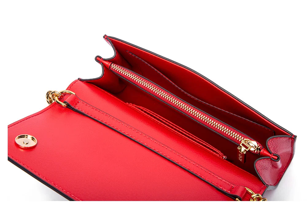CH Ladies Chain Bag Multicolor Retro Simple Multifunctional Elegant Exquisite Chain Shoulder Strap Design Ladies Shoulder Bag