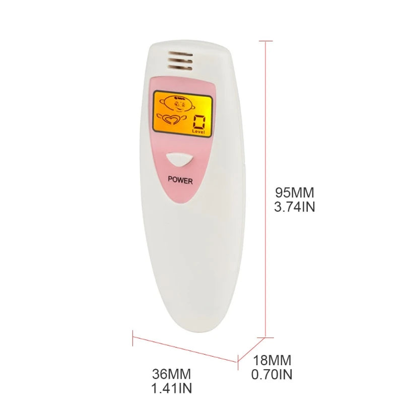 Pocket Bad Breath Tester Odor Detector Health-Care Gadgets Breathalyzer Smell Checker
