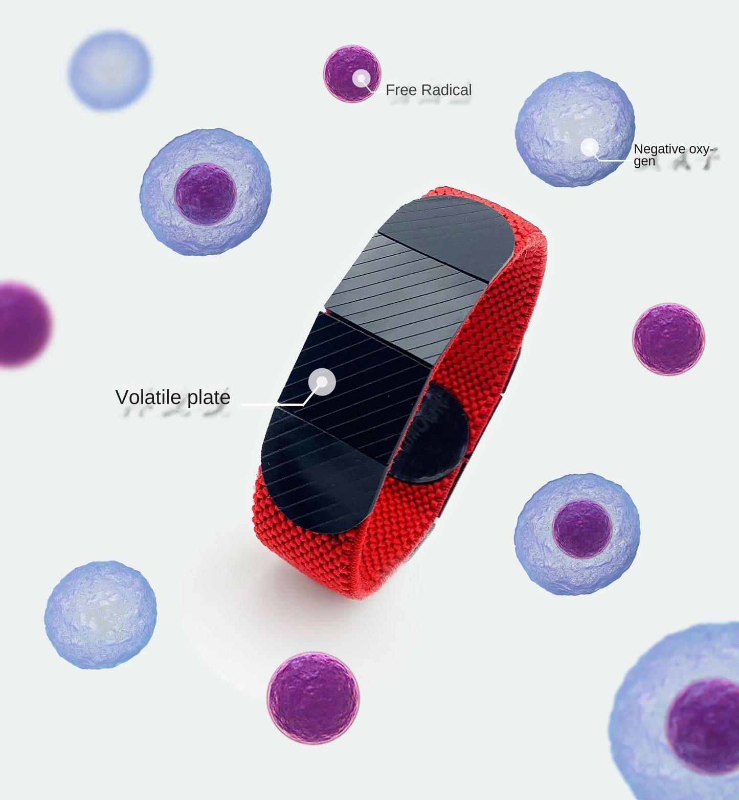 Free Shipping Oxygen Release Ring Shrink Pores Firm and Bright Lock Water Fading Wrinkle Smooth Elasticity Weaken Acne