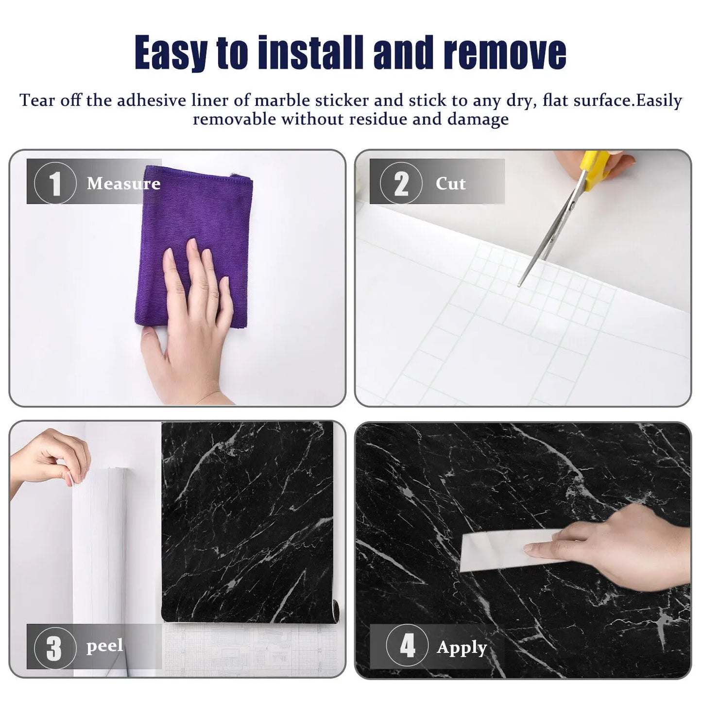 40cm Oil Proof Kitchen Stove Self Adhesive Furnitur Renovation Wall Stickers Bathroom Tile 3D Waterproof Vinyl Cabinet Wallpaper