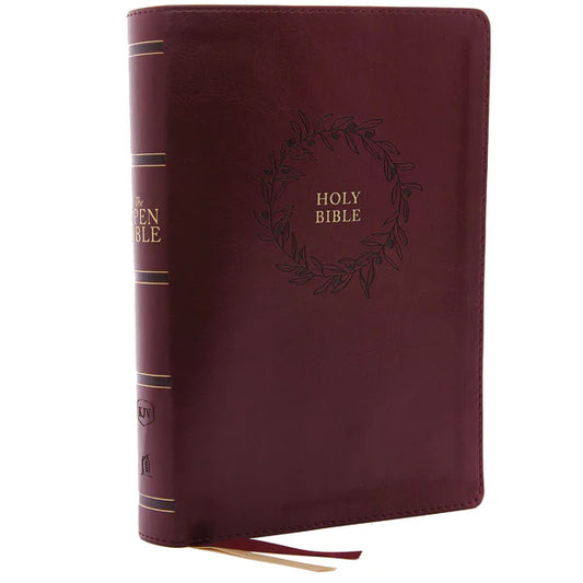 KJV, Open Bible, Red Letter Edition, Comfort Print